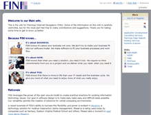 Tablet Screenshot of fini.net