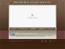 Tablet Screenshot of fini.com